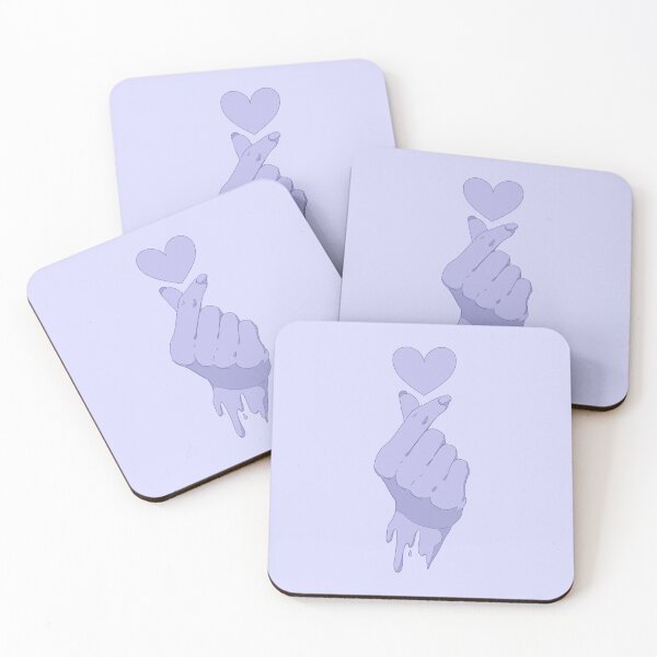 Item preview, Copy of Kawaii heart hand  (purple) designed and sold by MinimalAnGo.