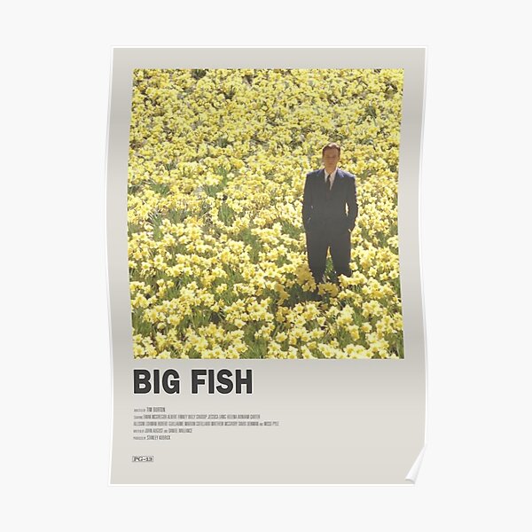 Big Fish polaroid movie poster Poster