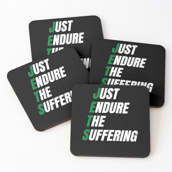 Item preview, Jets Just Endure The Suffering, Funny New York Football Custom T-Shirt designed and sold by meadow-live-co.