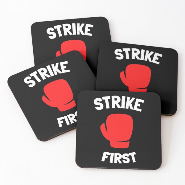 Item preview, Strike first humor birthday boxing funny sport designed and sold by joozybart.