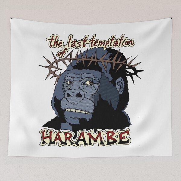 Item preview, The Last Temptation of Harambe designed and sold by Sean Simmans.