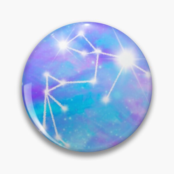 Item preview, Zodiac sign test Aquarius stars and galaxy designed and sold by orangerinka.