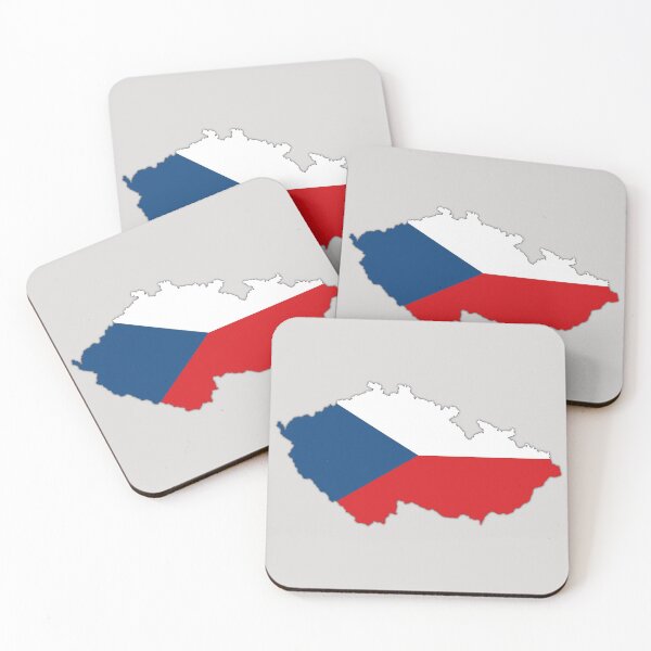 Item preview, Czech Republic map with national flag, Czech Flag inside Map of Czech Republic  designed and sold by mashmosh.