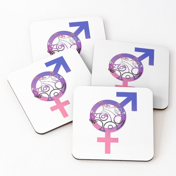 Item preview, Circular Gallifreyan: Genderfluid, with symbol designed and sold by FireLemur.