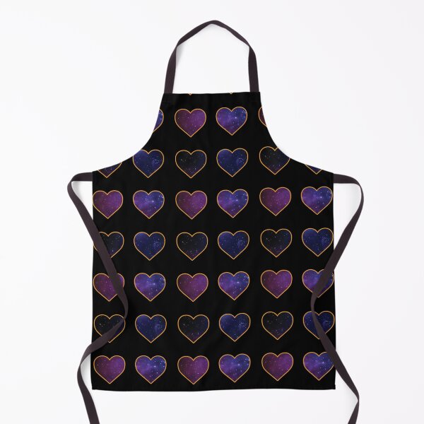 Item preview, Orange Bordered Space Hearts designed and sold by BelindaFuller.