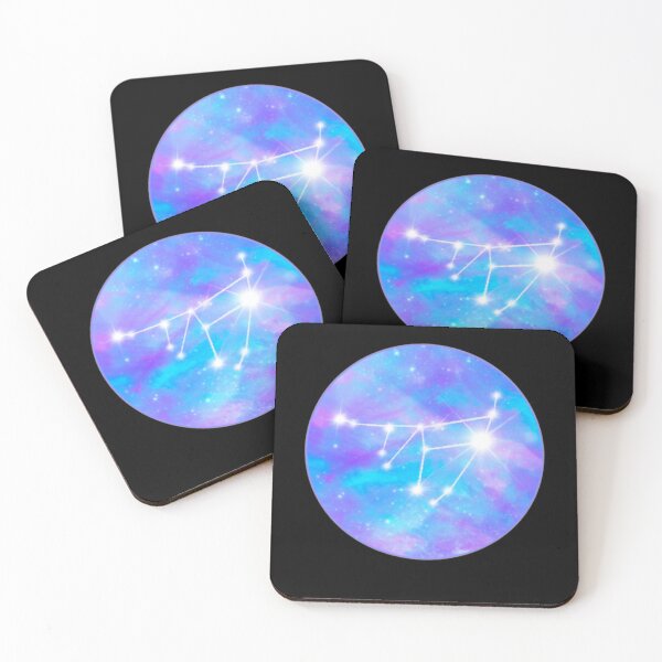 Item preview, Zodiac sign test Capricorn stars and galaxy designed and sold by orangerinka.