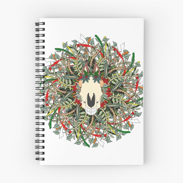 Artikelvorschau, Saisonale Mari Lwyd Emblem entworfen und verkauft von skullsandsheets.