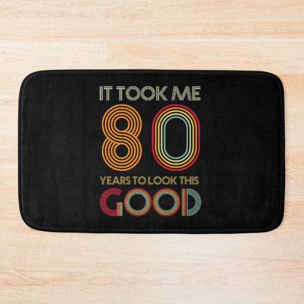 Item preview, 80 years to look so good vintage birthday anniversary gift designed and sold by ElBeDesigns.