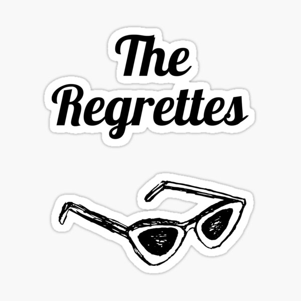 Download The Regrettes Stickers Redbubble