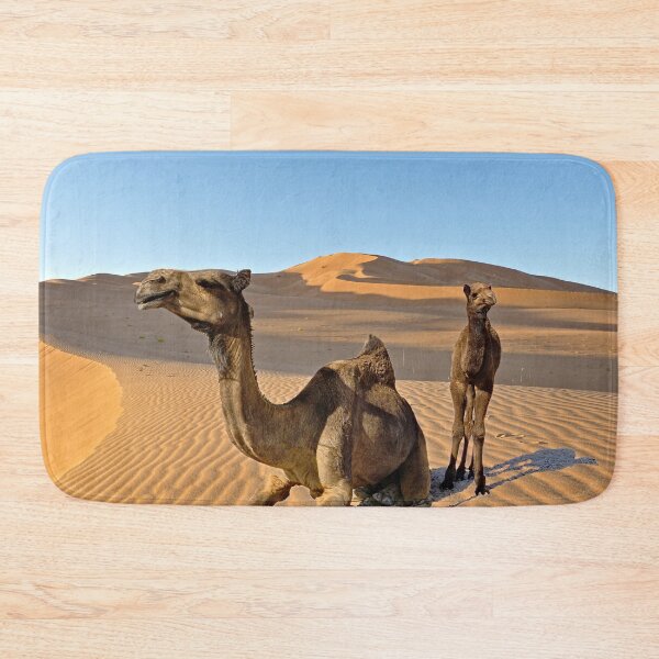 Item preview, Dromedary Camel  Mother and Calf Arabian Desert Dunes designed and sold by worldways.
