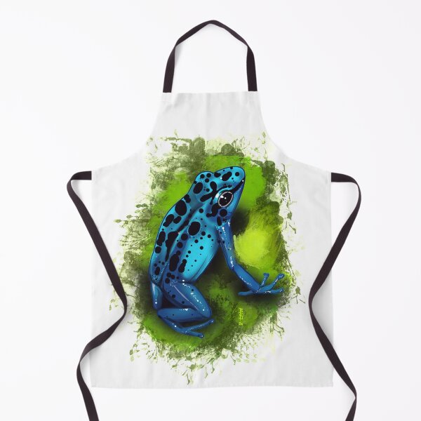 Item preview, Blue and black poison dart frog designed and sold by Chillateez.