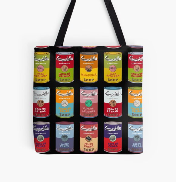 Andy Warhol Campbell's Soup Tote Bag