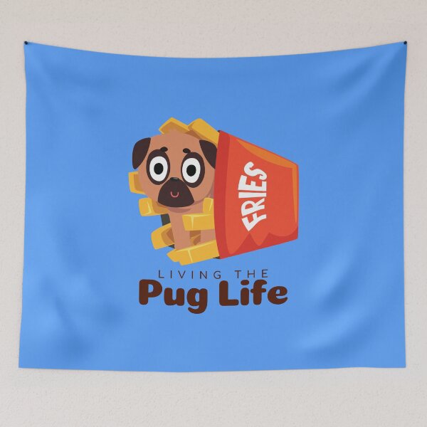 Item preview, Living The Pug Life Gift designed and sold by Checivinicius.