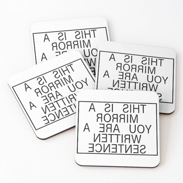 Item preview, This Is A Mirror You Are A Written Sentence designed and sold by D1mon.