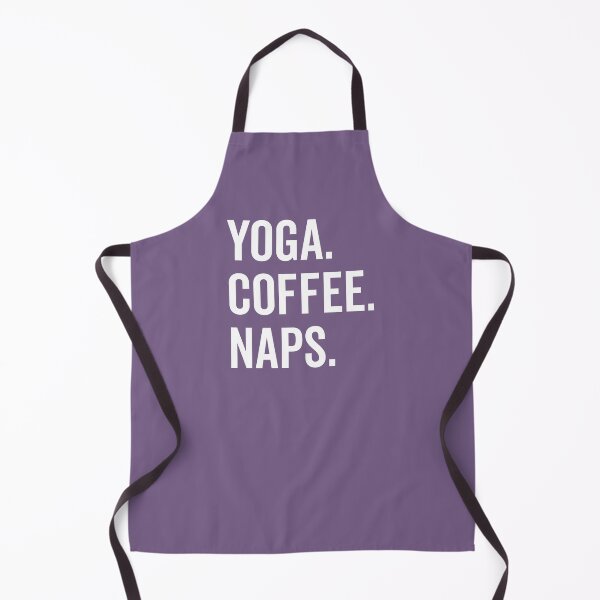 Item preview, Yoga Coffee Naps Funny Quote designed and sold by quarantine81.