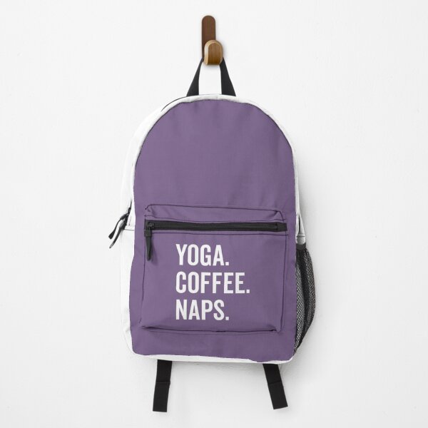 Item preview, Yoga Coffee Naps Funny Quote designed and sold by quarantine81.