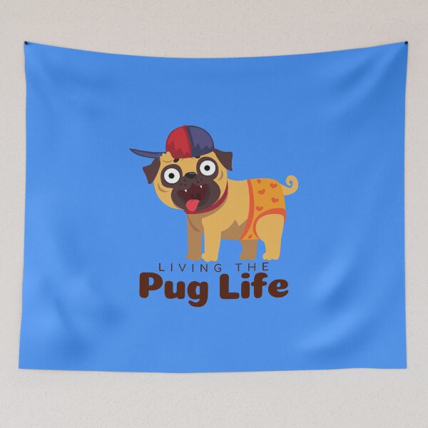 Item preview, Living The Pug Life Gift designed and sold by Checivinicius.