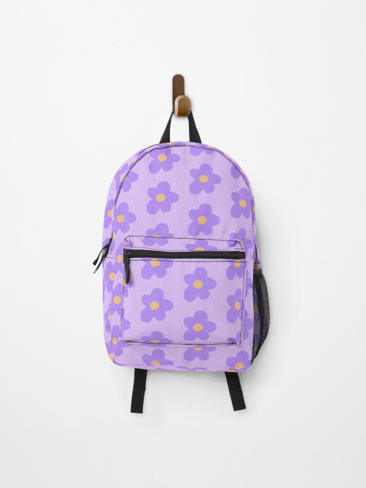 pastel purple backpack