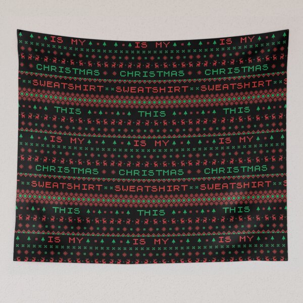 Item preview, This is my christmas sweatshirt- retro  designed and sold by Akram96.