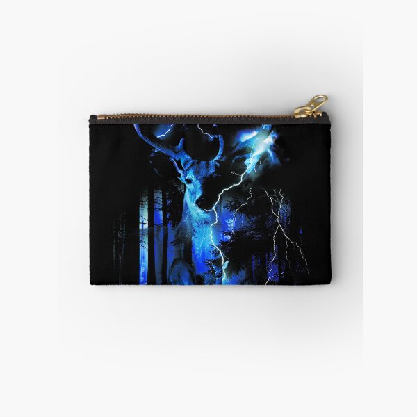 Item preview, Deer Hunter Forest Nature Mountain Lightning  designed and sold by Stephani Analah.
