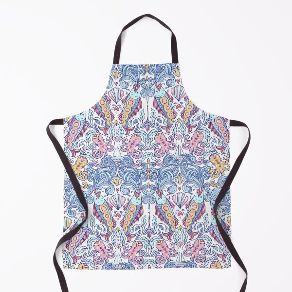 Item preview, abstract intricate architectural fish pattern design designed and sold by AnujShah7.