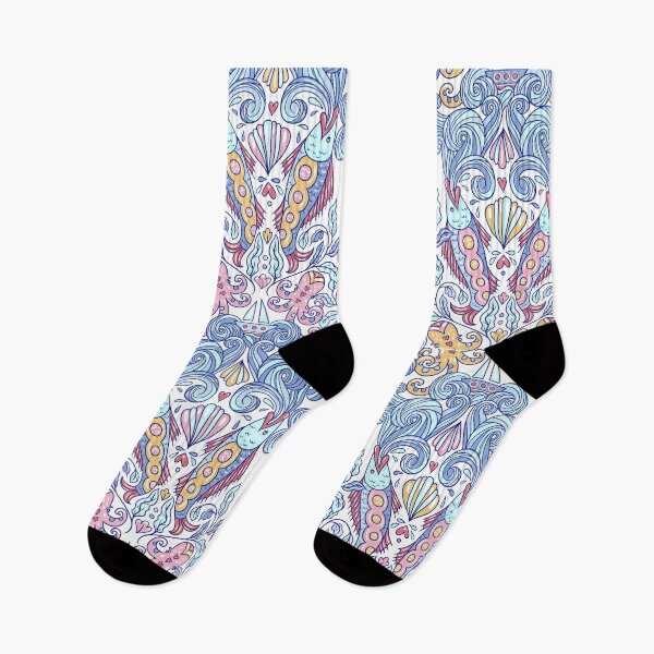 Item preview, abstract intricate architectural fish pattern design designed and sold by AnujShah7.
