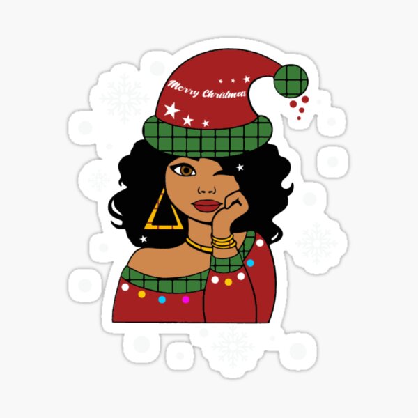 Funny Dab Dabbing African American Black Santa Wrapping Paper Premium  Christmas Gift Wrap Party Decoration (20 inch x 30 inch sheet)