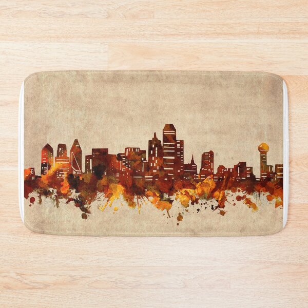 Item preview, dallas skyline vintage designed and sold by BekimART2.