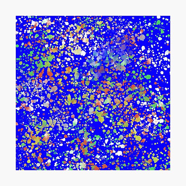 Artikelvorschau, Paintball Abstraktionsspritzer entworfen und verkauft von BlueHut.
