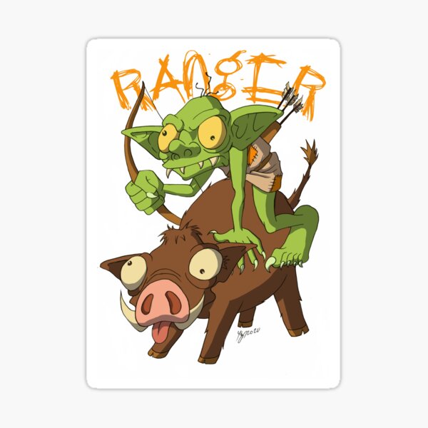 Goblin Ranger Sticker