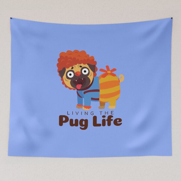 Item preview, Living The Pug Life Gift designed and sold by Checivinicius.
