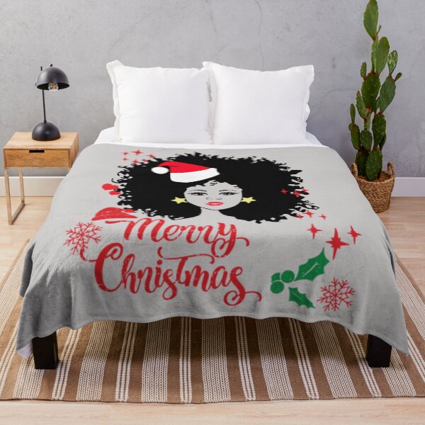 Item preview, American African Christmas Santa Claus Black Girls Christmas  designed and sold by GINIART.