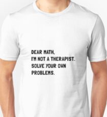 Liebe Math Unisex T-Shirt
