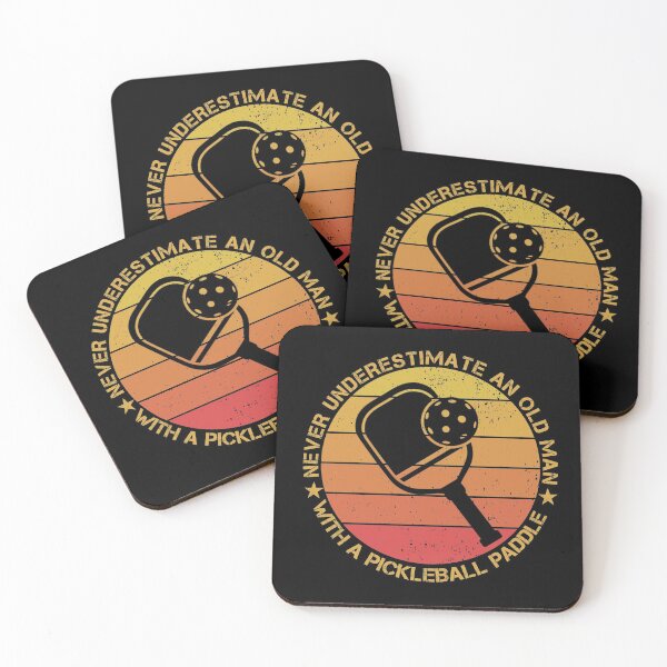 Item preview, Never Underestimate An Old Man With A Pickleball Paddle Gift designed and sold by issambak.