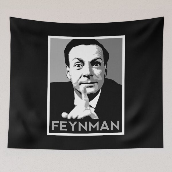 Item preview, Richard P. Feynman, Theoretical Physicist (Colourless) designed and sold by Feynman.