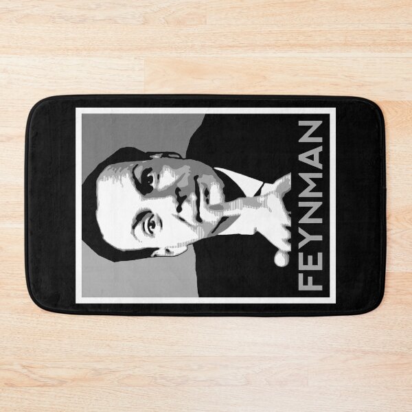 Item preview, Richard P. Feynman, Theoretical Physicist (Colourless) designed and sold by Feynman.