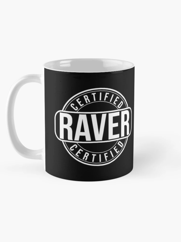 Thumbnail 5 of 6, Coffee Mug, Certified Raver designed and sold by Express YRSLF.
