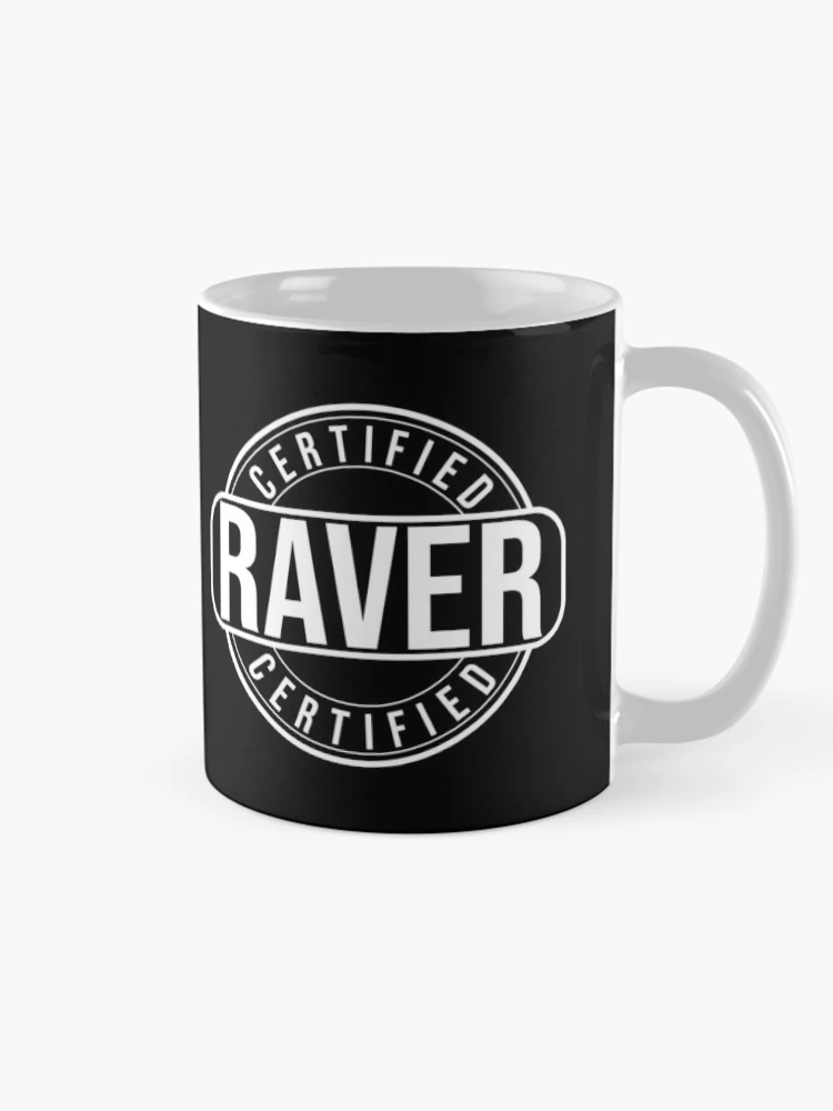 Thumbnail 3 of 6, Coffee Mug, Certified Raver designed and sold by Express YRSLF.