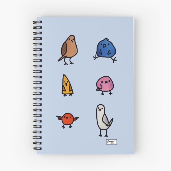 Item preview, Group of Birds Doodle designed and sold by tdoodles.
