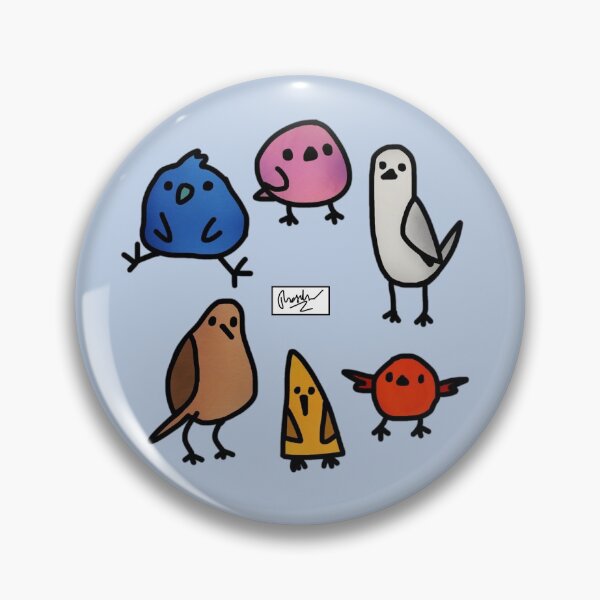 Item preview, Group of Birds Doodle designed and sold by tdoodles.