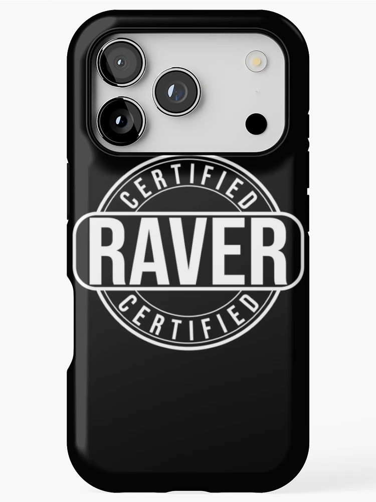 Thumbnail 1 of 4, iPhone Case, Certified Raver designed and sold by Express YRSLF.