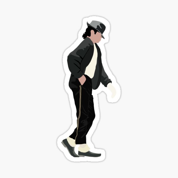 Michael Wall Tattoo Moonwalk Smooth Criminal STICKER JACKO