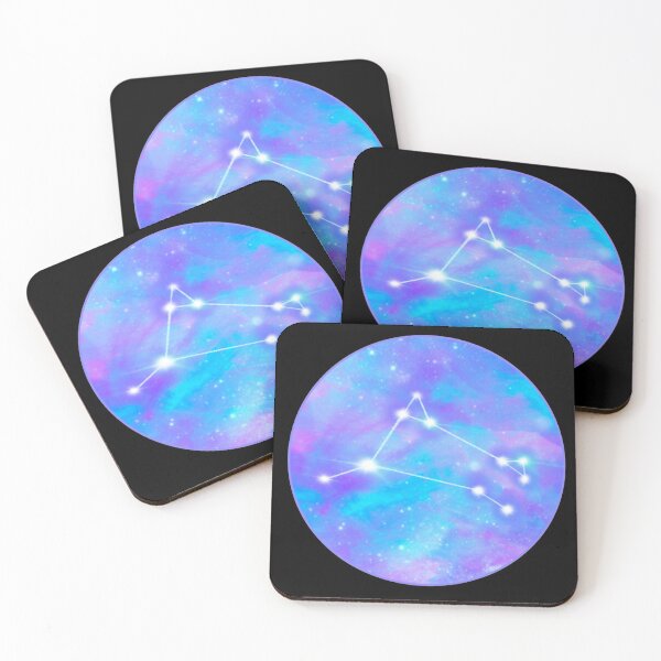 Item preview, Zodiac sign test Aries stars and galaxy designed and sold by orangerinka.