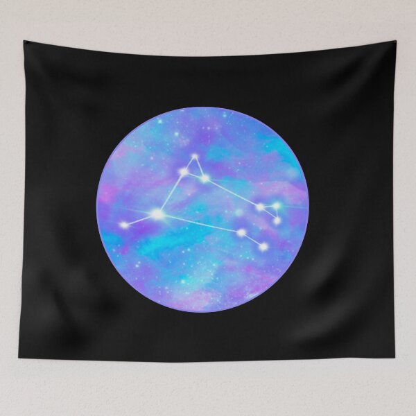 Item preview, Zodiac sign test Aries stars and galaxy designed and sold by orangerinka.