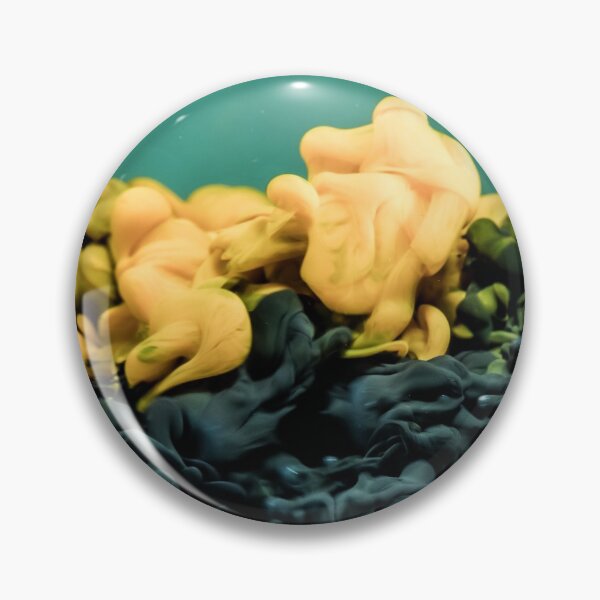 Item preview, Black And Yellow Underwater Ink Cloud Nr.1 designed and sold by Kornelis.