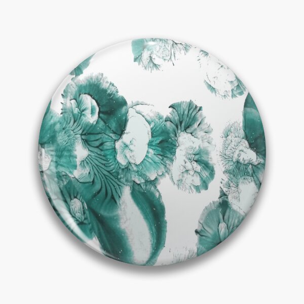 Item preview, Kids Art Balloon Abstract Sploosh Painting Teal designed and sold by Quooki.