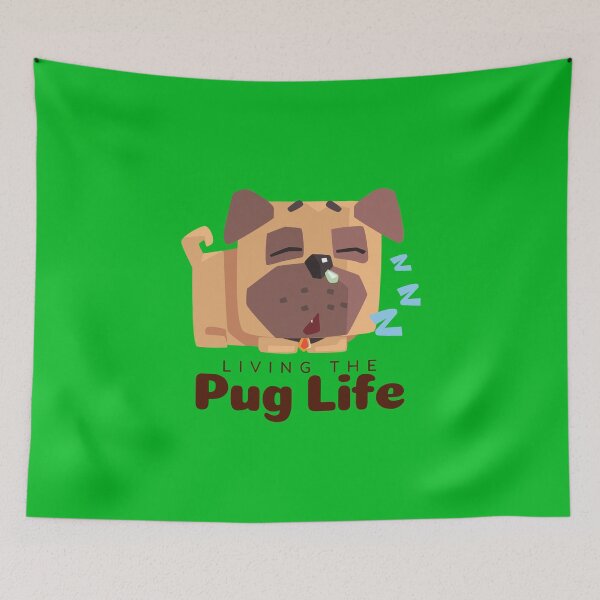 Item preview, Living The Pug Life Gift designed and sold by Checivinicius.