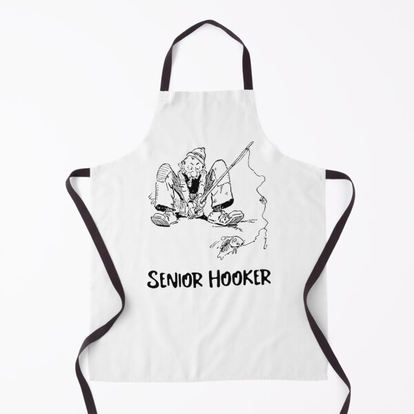 Item preview, Senior Hooker Fishing Shirt designed and sold by Byrd Baggett.