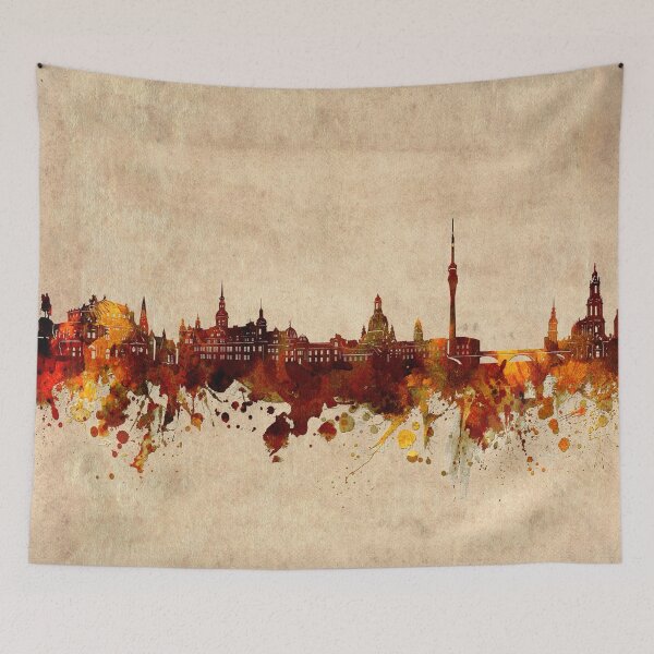 Item preview, dresden skyline vintage designed and sold by BekimART2.