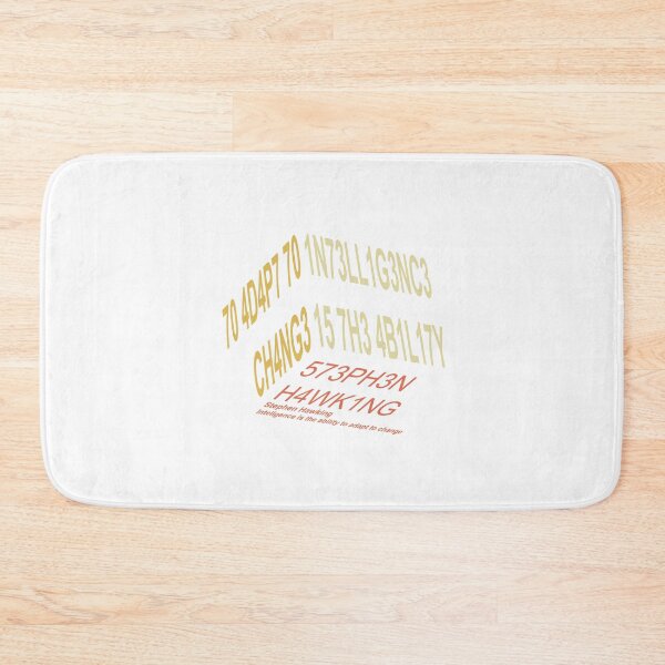 Item preview, Intelligence is The Ability to Adapt to Change designed and sold by PrintBrint.